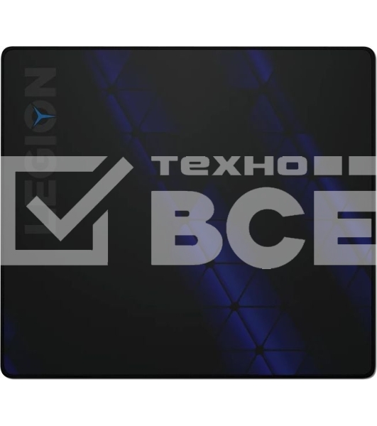 Коврик для мыши Lenovo Legion Gaming Большой черный/синий 450x400x2мм