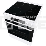 Электрическая плита Gorenje GEC6C40WD белый, фото4