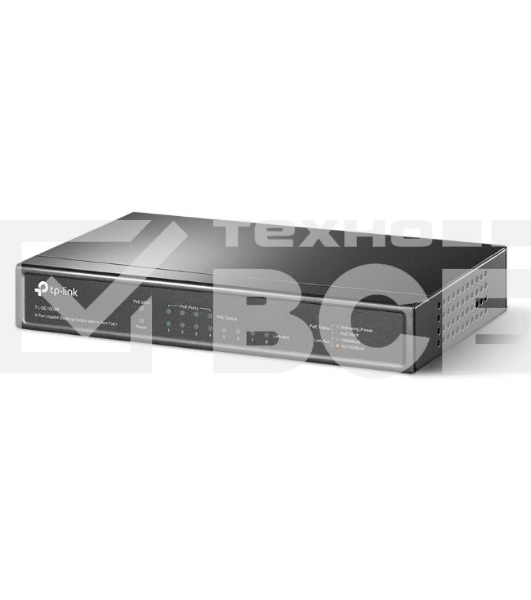Коммутатор TP-Link SMB TL-SG1008P Коммутатор 8-port Gigabit Switch с 4 портами РоЕ
