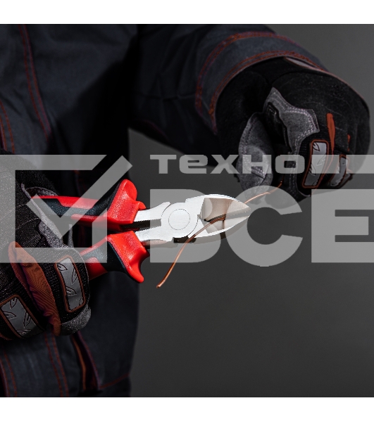 Бокорезы NICKEL, 180 мм, никелированные, двухкомпонентные рукоятки Matrix