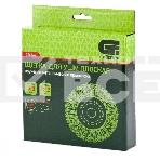 Щетка для УШМ Сибртех 150 мм, посадка 22,2 мм, Плоская, крученая проволока 0,5 мм, фото 1