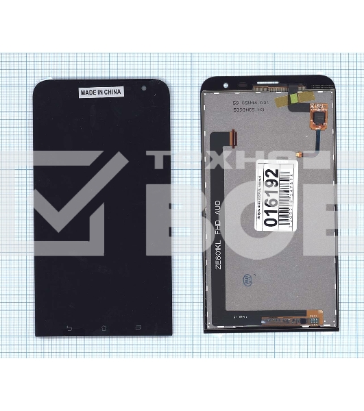Дисплей для Asus ZenFone 2 Laser ZE601KL черный