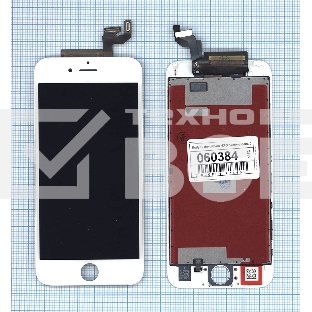 Дисплей для iPhone 6S в сборе с тачскрином (Foxconn) белый
