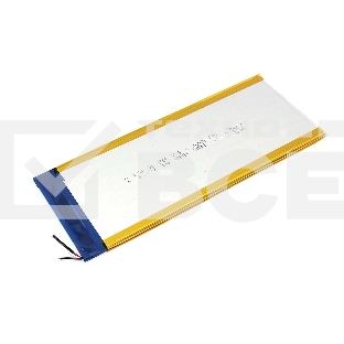 Аккумулятор Li-Pol (батарея) 3*75*179мм 3pin 3.7V/4000mAh