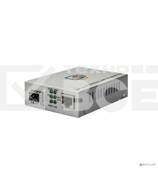 Медиаконвертер SNR 10/100/1000-Base-T / 100/1000Base-FX с SFP-портом