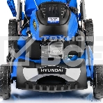 Бензиновая газонокосилка Hyundai L 4610SE самоходная, электрозапуск, двигатель Hyundai ICV145,4-х такт, 3.5 л.с./145 см3, Ширина среза 45,7 см, Высота среза 25-75 мм, 35 кг, фото14