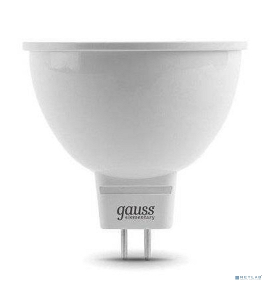 Лампа светодиодная LED Elementary MR16 GU5.3 9Вт 3000К Gauss 13519