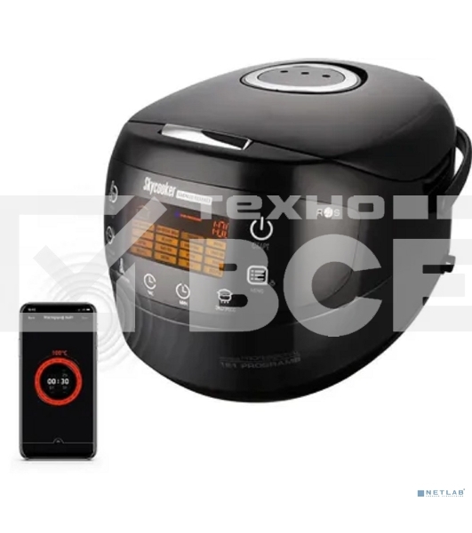 Мультиварка Redmond SkyCooker RMC-M903S 5л 1000Вт черный/серебристый