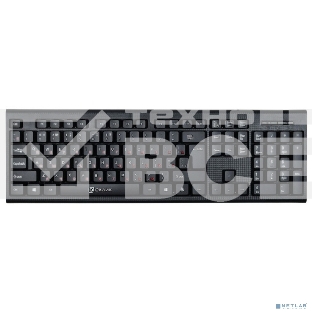 Клавиатура Oklick 120M черный USB