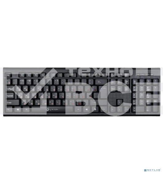Клавиатура Oklick 120M черный USB