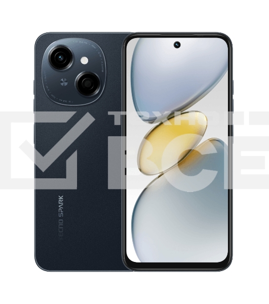 Смартфон Tecno SPARK GO 1, 4/64Gb, черный