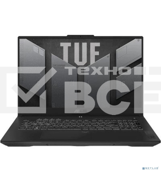 Ноутбук Asus TUF Gaming A17 FA707NUR-HX013, Ryzen 7 7435HS 16Gb SSD512Gb NVIDIA GeForce RTX4050 6Gb 17.3