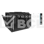 Шкаф телекоммуникационный 19' настенный 9U ExeGate EC-WM-9U.600.G.BLACK (19', 9U, 600x600x500мм (ШхГхВ), передняя дверь закаленное стекло, съемные боковые панели, пыле- и влагозащита IP23, черный RAL 9004), фото24