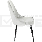 Стул для дома Бюрократ CH-K4 св. серый Holland 09 металл черный на ножках, фото6