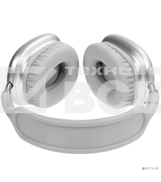 Беспроводные/проводные наушники Hoco W35 Air серебро, полноразмерные, Bluetooth + проводной, слот для MicroSD, до 45 ч.