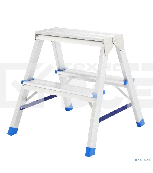 Стремянка Сибртех двусторонняя 2ст., алюминиевая