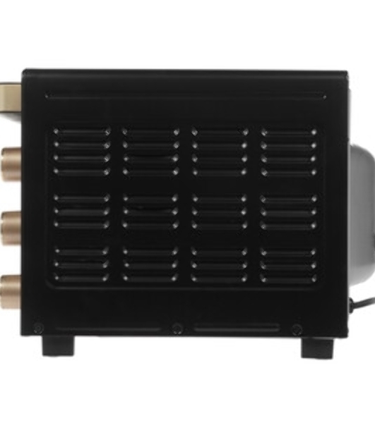 Мини-печь Kraft KF-MO 3506 KGLB (черный/золото) с дисплеем