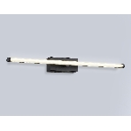 Настенный светодиодный светильник Ambrella light FL6112 BK черный 9W 3000K-6400K 410*40*80, фото9