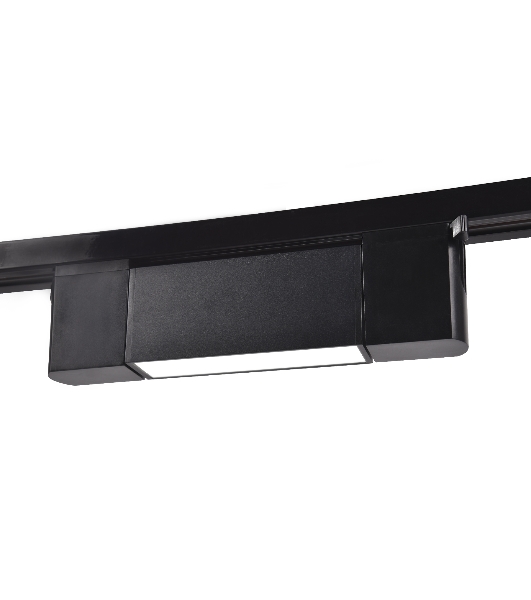 Трековый однофазный светодиодный светильник Ambrella light GL6660 BK черный LED 6W 4200K