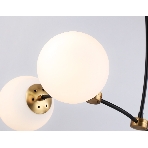 Светитльник Ambrella Light TR2544/4 BK/SB черный/бронза E27/4 max 60W 700*450*450, фото5