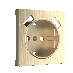 Накладка для розетки USB (шампань рифленый), фото2