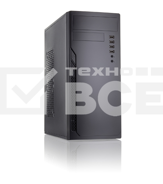 Компьютерный корпус c блоком питания 450 Ватт Case Foxline ATX , 450W , 4xUSB2.0, powcord
