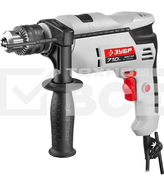 Дрель ЗУБР 'МАСТЕР' ДУ-710 ЭРМ2 ударная