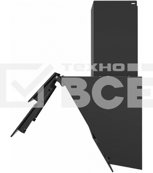Вытяжка Maunfeld CASCADA PUSH 60 ЧЕРНЫЙ