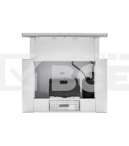 Встраиваемая вытяжка Krona Kamilla 450 inox,  1 мотор, нержавеющая сталь