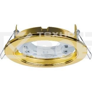 Светильник светодиодный ДВО NGX-R1-002-GX53 220В GX53 IP20 золото  71278  Navigator