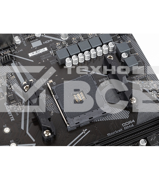 Материнская плата Gigabyte A520M S2H, AM4, AMD A520, 2xDDR4, 4xSATA, 1xM.2, 1xPCIe 3.0 x16, 2xPCIe x1, 1xHDMI, 1xDVI-D, 1xVGA, 1x 1Gb LAN, 4xUSB-A 3.2 Gen 1, 2xUSB-A 2.0, 3x3.5 мм, 7.1, mATX
