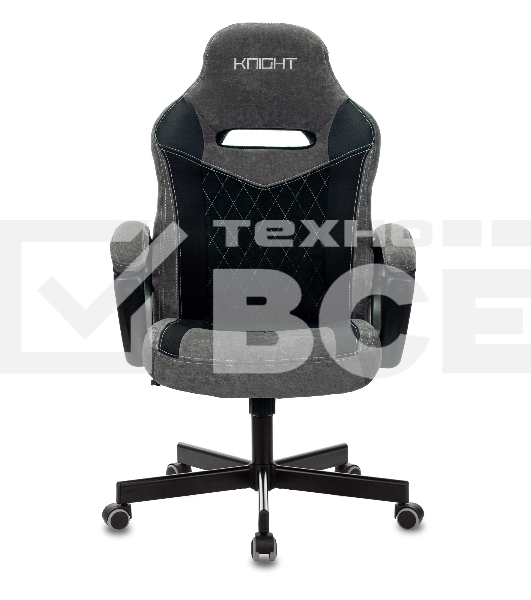 Кресло игровое Бюрократ VIKING 6 KNIGHT B FABRIC черный крестовина металл/пластик