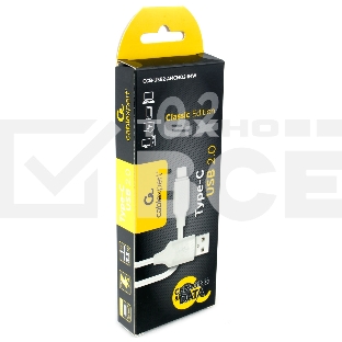 Кабель USB 2.0 Cablexpert CCB-USB2-AMCMO2-1MW, AM/Type-C, издание Classic 0.2, длина 1м, белый, блистер