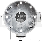 Монтажная коробка Hikvision DS-1260ZJ, фото12
