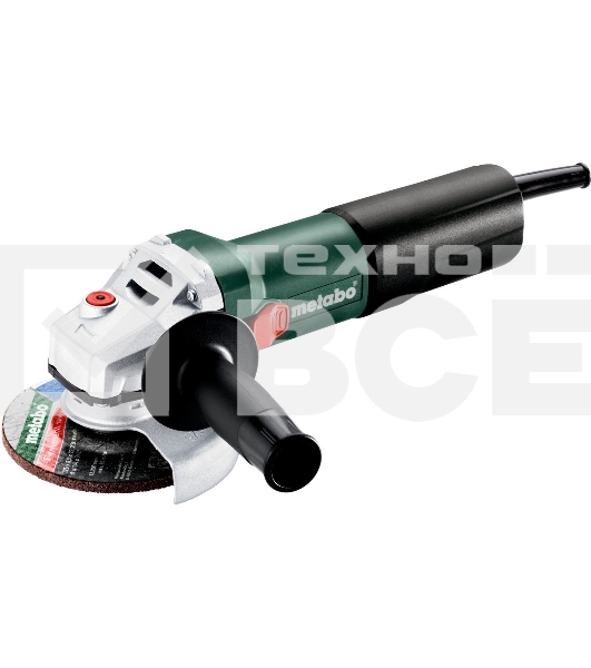 УШМ Metabo WEQ 1400-125 [600347000] { 1400вт,С-элка,Quick-гайка }