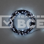 Гирлянда Роса с контроллером 50м, 500LED, IP20, 230В, зеленый провод, белое свечение , фото2