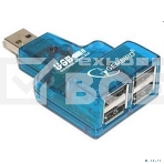 Контроллер GEMBIRD  HUB USB2.0 Mini 4-port UHB-CN224, фото2