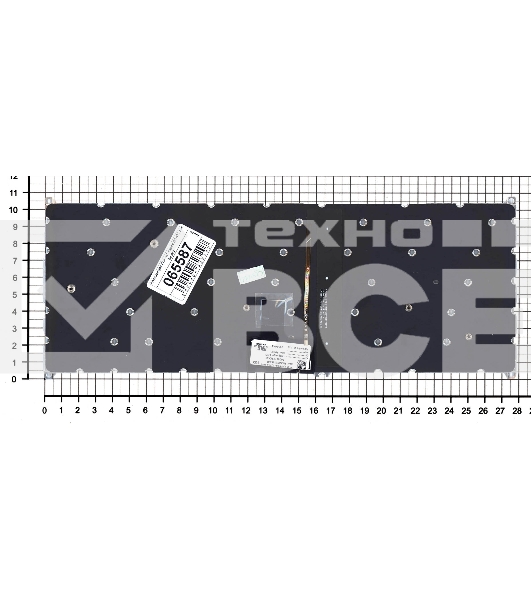 Клавиатура для ноутбука Acer Aspire R14 R5-471 черная с подсветкой