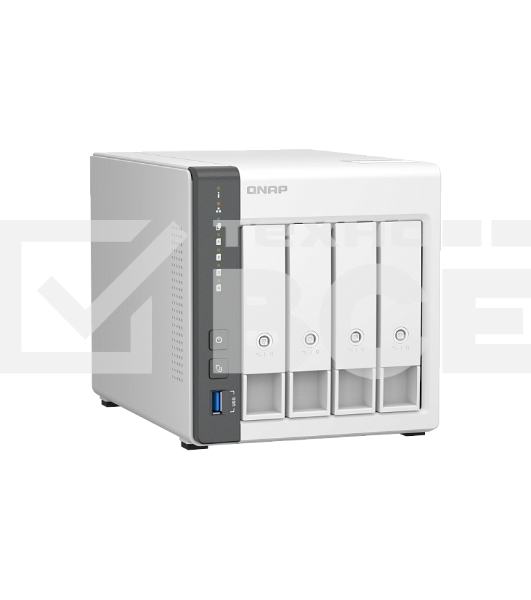 Сетевое хранилище NAS Qnap D4 (REV. C) 4-bay настольный Cortex-A55 RK3568B2