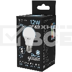 Лампа светодиодная Gauss A60 12Вт цок.:E27 шар 220B 4100K св.свеч.бел.нейт. A60 (упак.:10шт) (102502212), фото5