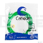Неэкранированный патч-корд Cabeus, кат. 5е, неэкр., U/UTP, RJ45/RJ45, PVC, AWG24, 2м, зелёный, фото2