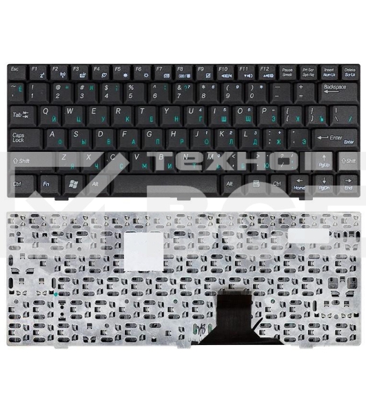 Клавиатура для ноутбука Asus U1 U1F U1E черная