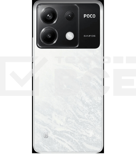 Смартфон POCO X6 5G, 12/256Gb, белый