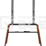 Подставка для телевизора Cactus CS-ST3647BKWN черный/орех 49
