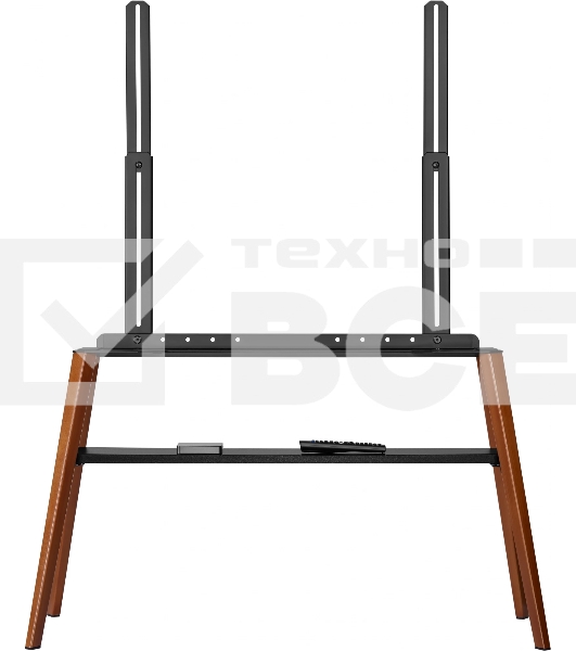 Подставка для телевизора Cactus CS-ST3647BKWN черный/орех 49