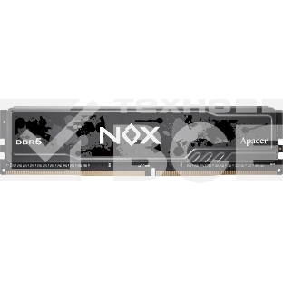 Оперативная память Apacer Nox, DDR5, 32GB (1x32GB), 5200MHz, CL40, радиатор, чёрный