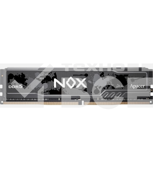 Оперативная память Apacer Nox, DDR5, 32GB (1x32GB), 5200MHz, CL40, радиатор, чёрный