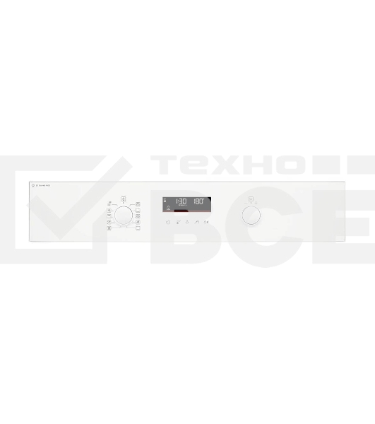 Духовой шкаф электрический Electrolux EOD6F77WV с конвекцией, приготовление на пару, объем 72 л, утапливаемые переключатели, 9 режимов,очистка каталитическая, 3 стекла в дверце, направляющие проволочные + телескопические (1 уровень), термощуп