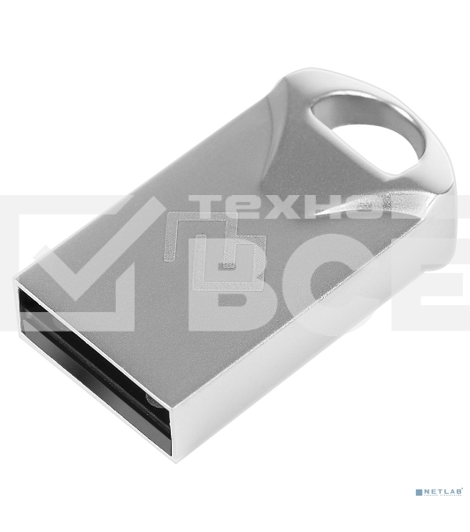 Флешка USB Digma DRIVE2 (DGFUM128A20SR), 128Gb, USB 2.0, R/W 20/10, серебристый