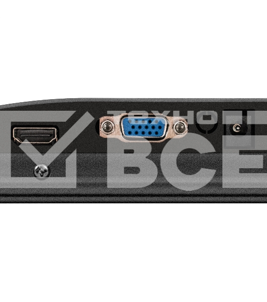 Монитор 21.5' ExeGate SmartView EP2207T IPS 1920x1080, 75 Гц, 5 мс, 16:9, 250 кд/м², VGA, HDMI 2.0, HDR10, FreeSync, черный